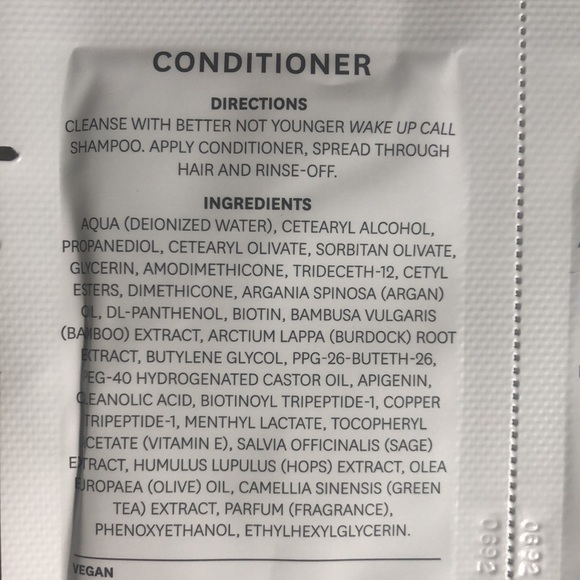 🌟 Better Not Younger Volumizing Shampoo and Conditioner SAMPLE - Picture 5 of 6